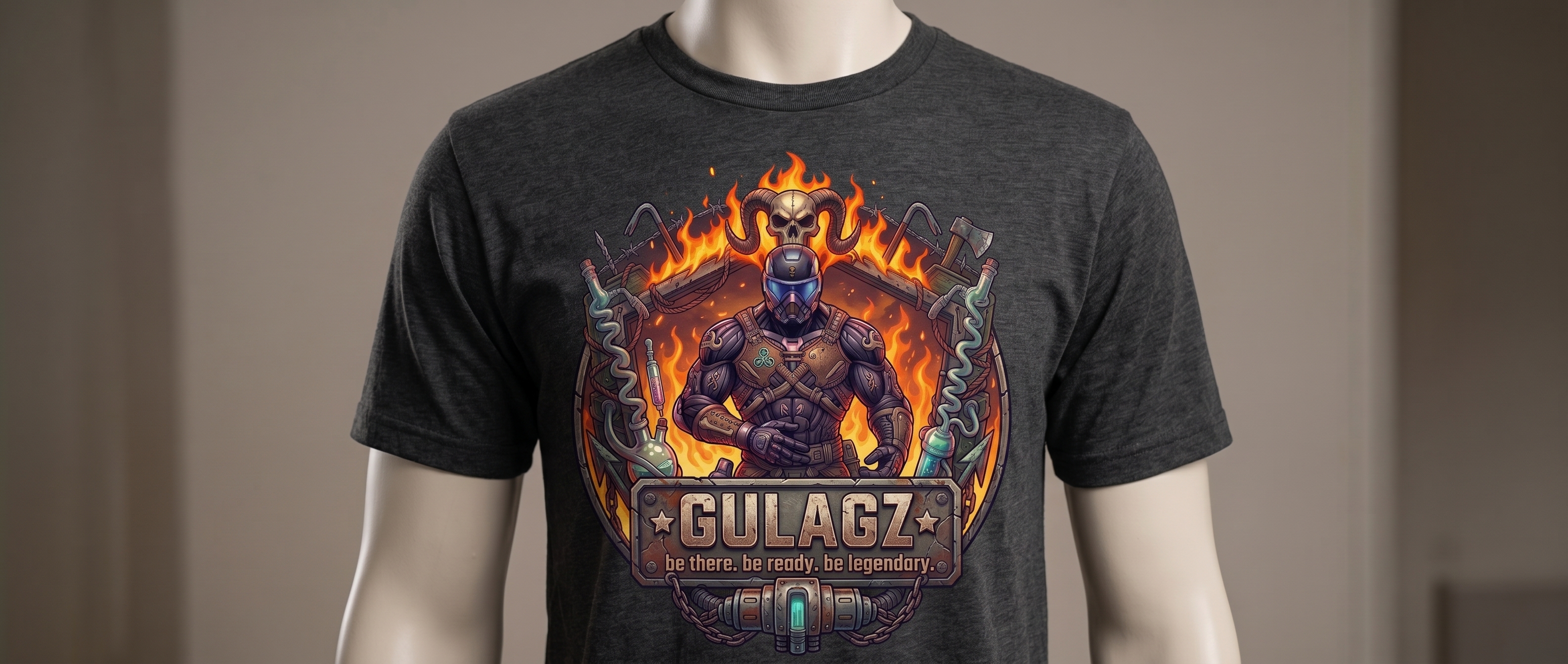 Inferno Crest Dark Tee